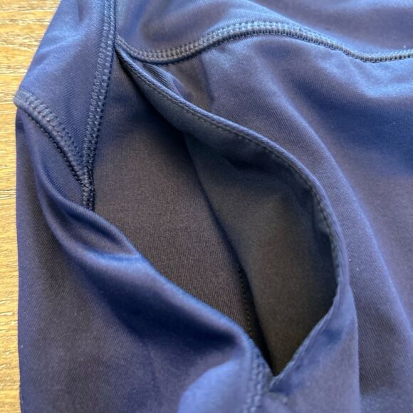 Polo Golf by Ralph Lauren A-Line Navy Blue Mini Sport Skirt, Size L, NWT